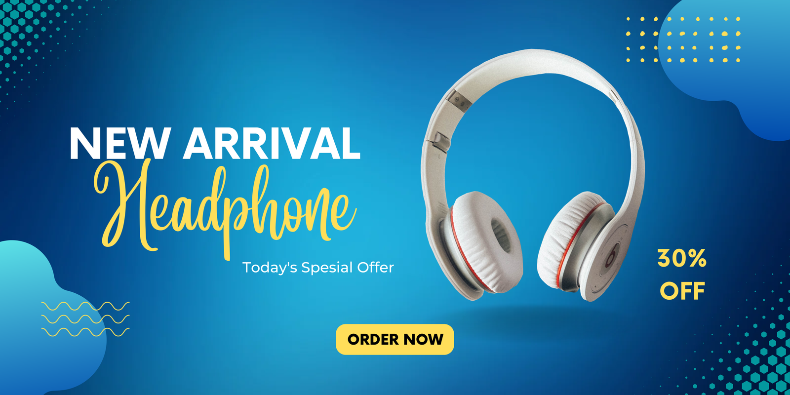 Electronic Sale Promotion Banner